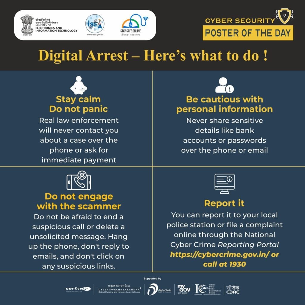 Digital Arrest Scam awareness and cyber fraud prevention tips in Hind