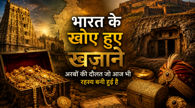 भारत के खोए हुए खजाने और रहस्यमयी ऐतिहासिक दौलत की कहानी