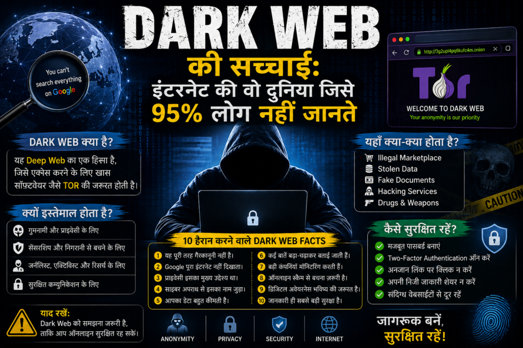 Dark Web Facts 10 unknown facts about hidden internet and online safety