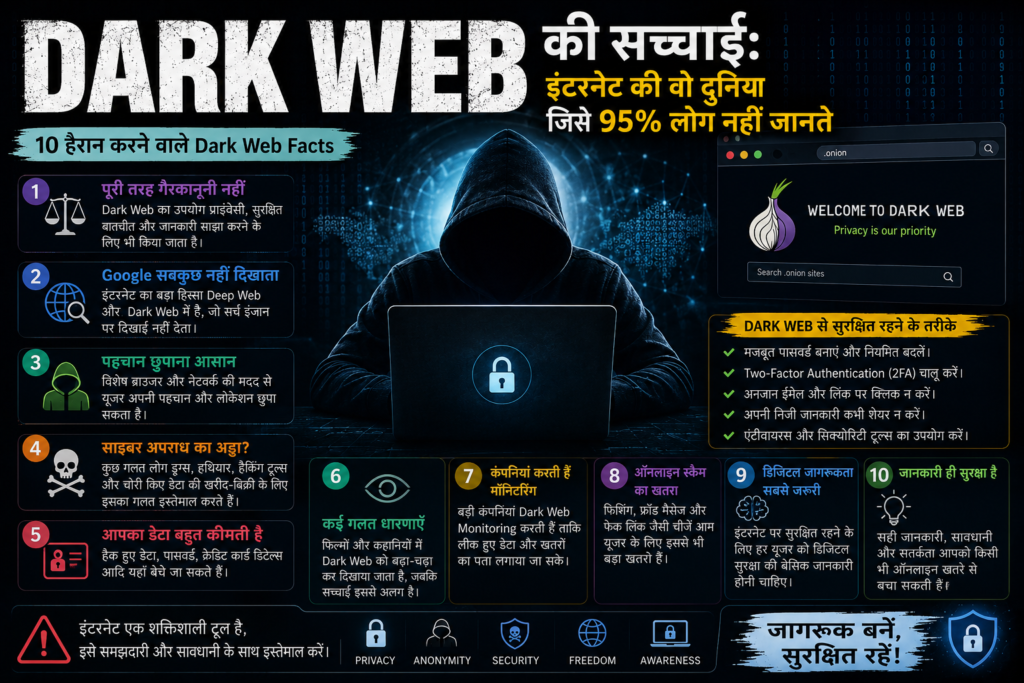 Dark Web Facts 10 unknown facts about hidden internet and online safety