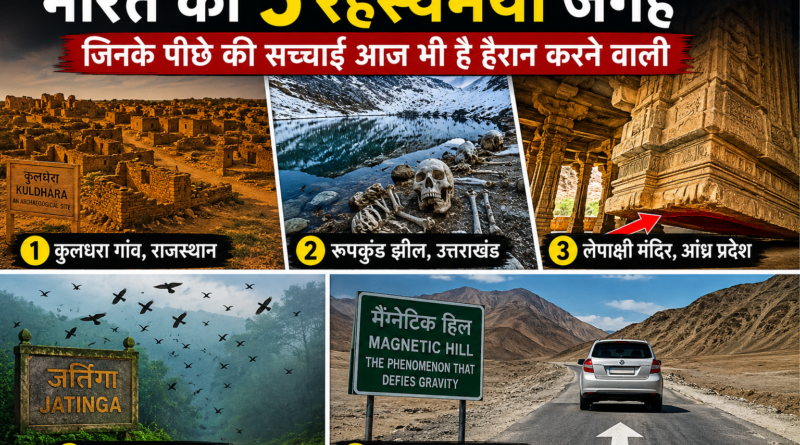 Mysterious Places in India - भारत की 5 रहस्यमयी जगहें और उनके रोचक तथ्य