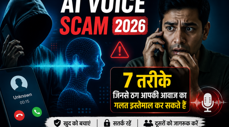AI Voice Scam 2026 voice cloning technology se hone wali online fraud aur cyber safety awareness