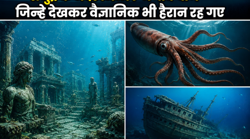 समुद्र के अंदर मिली 7 अजीब चीजें जिन्हें देखकर वैज्ञानिक भी हैरान रह गए