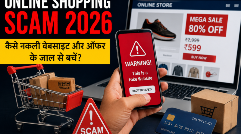Online Shopping Scam 2026 Fake Website Fraud Safety Tips
